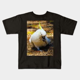 The Left footed cockatoo Kids T-Shirt